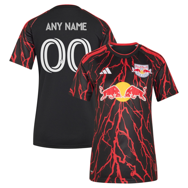 Customized New York Red Bulls 2026 The Rooted Kit Replica Custom Jersey Black