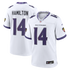 Custom Kyle Hamilton Baltimore Ravens Alternate Game Jersey Purple