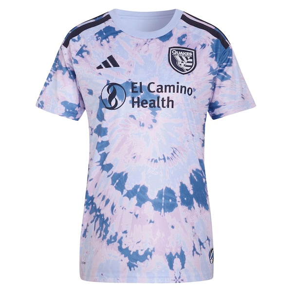 Customized San Jose Earthquakes Women's 2026 The Dead Kit Replica Custom Jersey Light Blue