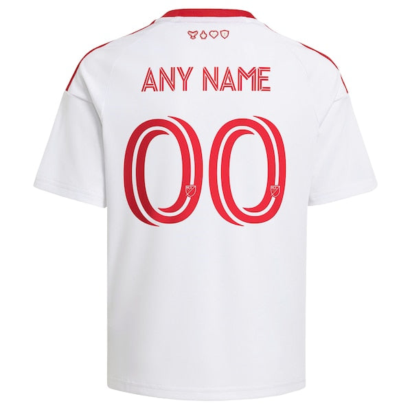 Adidas Toronto FC Youth 2026 Winter Kit Replica Custom Jersey White
