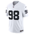 Maxx Crosby Las Vegas Raiders Nike Vapor F.U.S.E. Stitched Limited Jersey - White