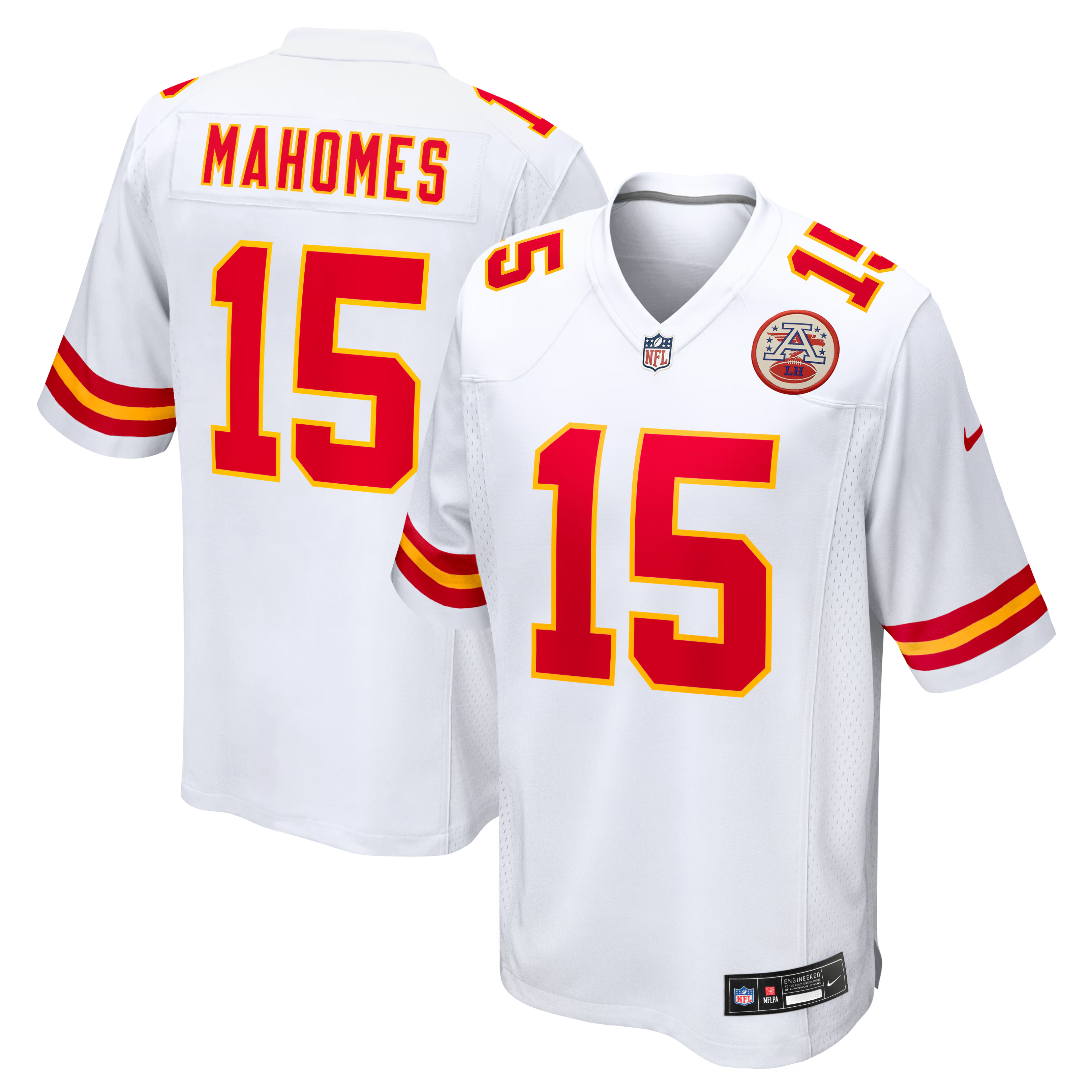 Custom Patrick Mahomes Kansas City Chiefs Game Jersey Red