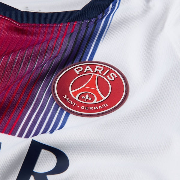 Nike Khvicha Kvaratskhelia Paris Saint-Germain 2026/27 Away Stadium Replica Jersey White