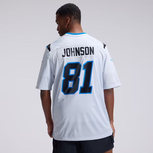 Calvin Johnson Detroit Lions Nike 2026 Rivalries Collection Game Jersey - Silver