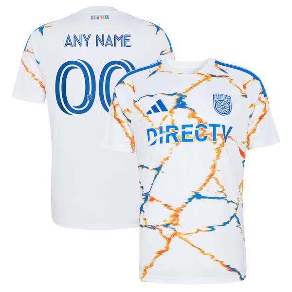Customized San Diego FC 2026 Unprecedented Unity Kit Replica Custom Jersey White
