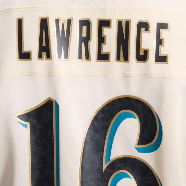 Trevor Lawrence Jacksonville Jaguars Nike 2026 Rivalries Collection Game Jersey - Natural