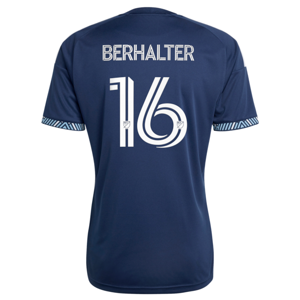 Adidas Sebastian Berhalter Vancouver Whitecaps FC 2026 The Coastal Jersey Replica Blue