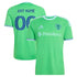Customized Seattle Sounders FC 2026 The Evergreen State Kit Replica Custom Jersey Rave Green