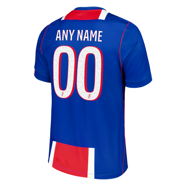 Nike Paris Saint-Germain 2026/27 Home Stadium Replica Custom Jersey Blue