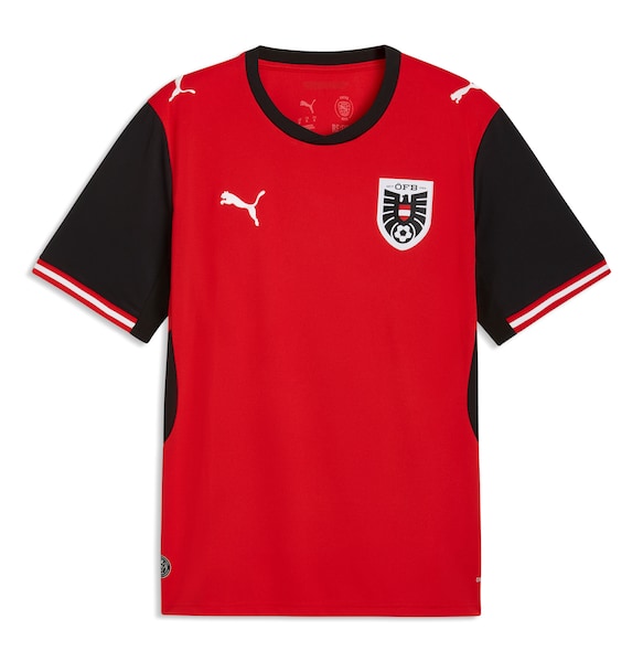 Puma Austria National Team 2026 Home Replica Jersey Red