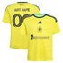 Customized Nashville SC 2026 The Reverb Kit Replica Custom Jersey Yellow