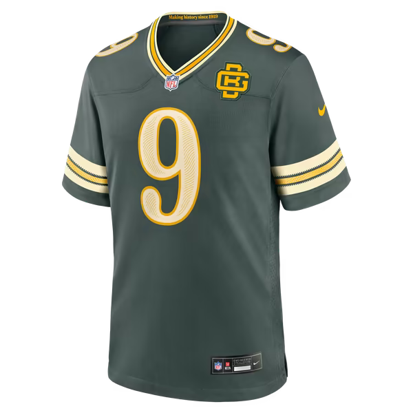 Christian Watson Green Bay Packers Nike 2026 Rivalries Collection Game Jersey - Green