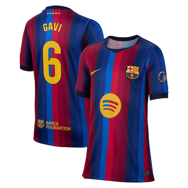 Nike Gavi Barcelona 2026/27 Home Stadium Replica Jersey Red