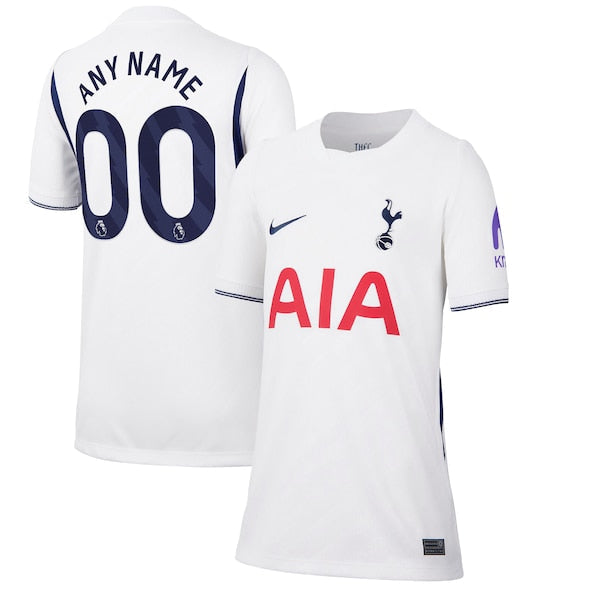 Nike Tottenham Hotspur 2026/27 Home Stadium Replica Custom Jersey White