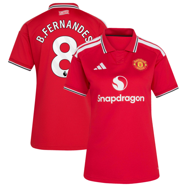 Adidas Bruno Fernandes Manchester United 2026/27 Home Replica Jersey Red