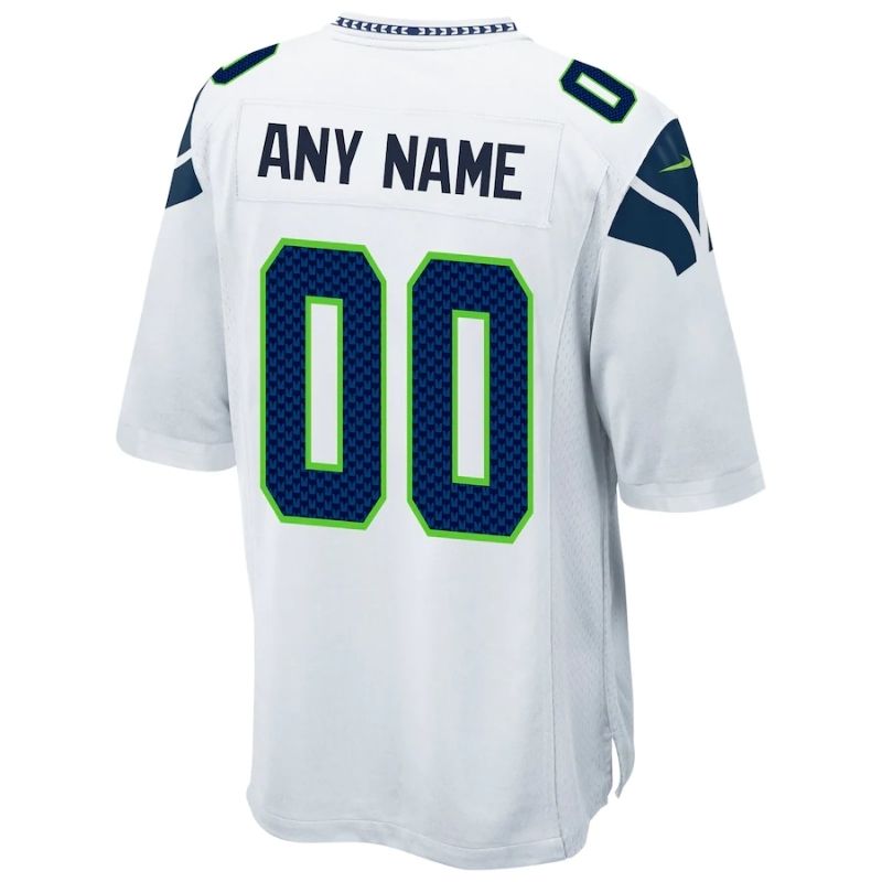 Seattle Seahawks Team 2022 Custom jersey Unisex Pro Official - White - Jersey Teams World