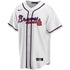 Atlanta Braves Nike Home Custom Jersey - White