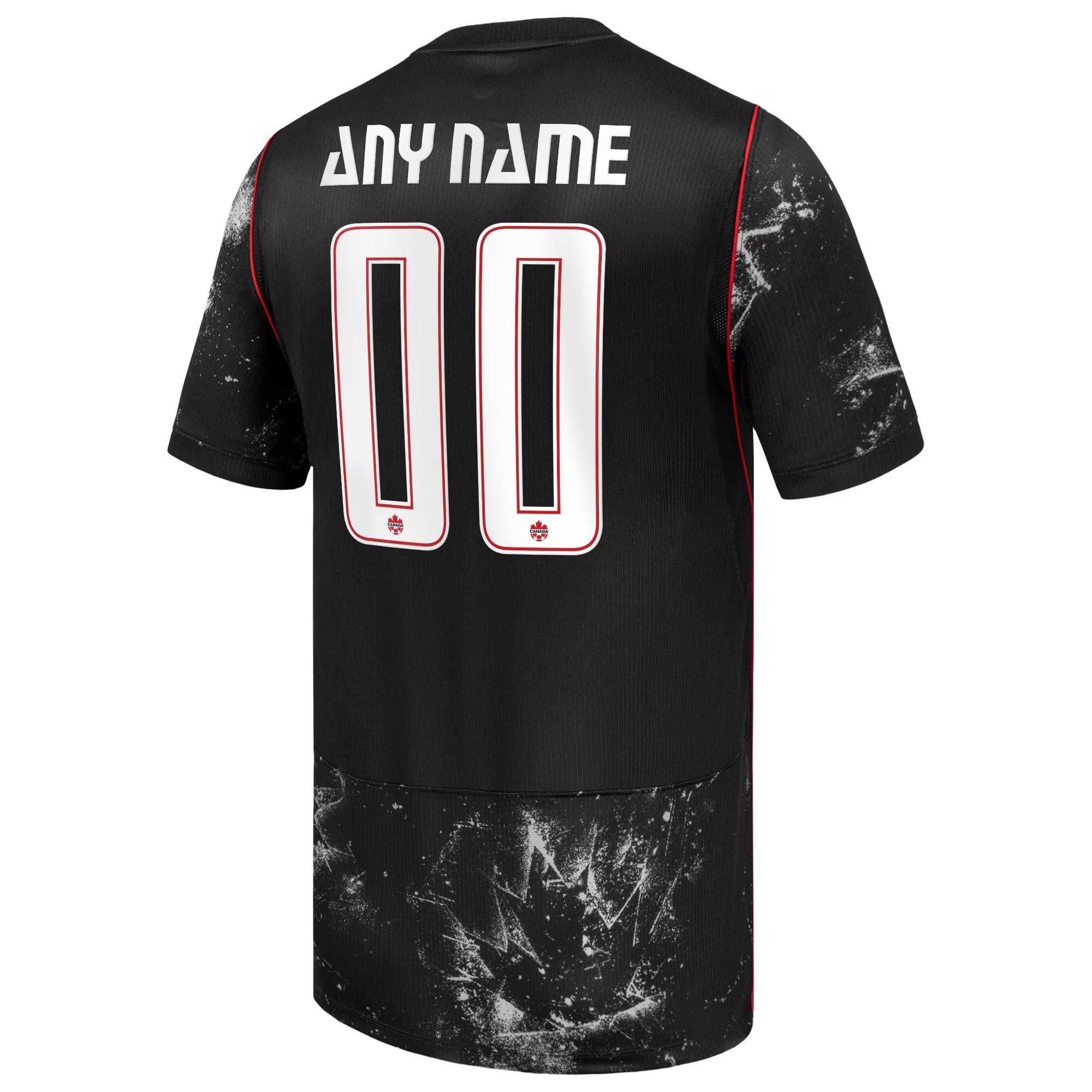 Canada National Teams Soccer Custom 2026 Away Authentic Custom Jersey - Black - Jersey Teams World