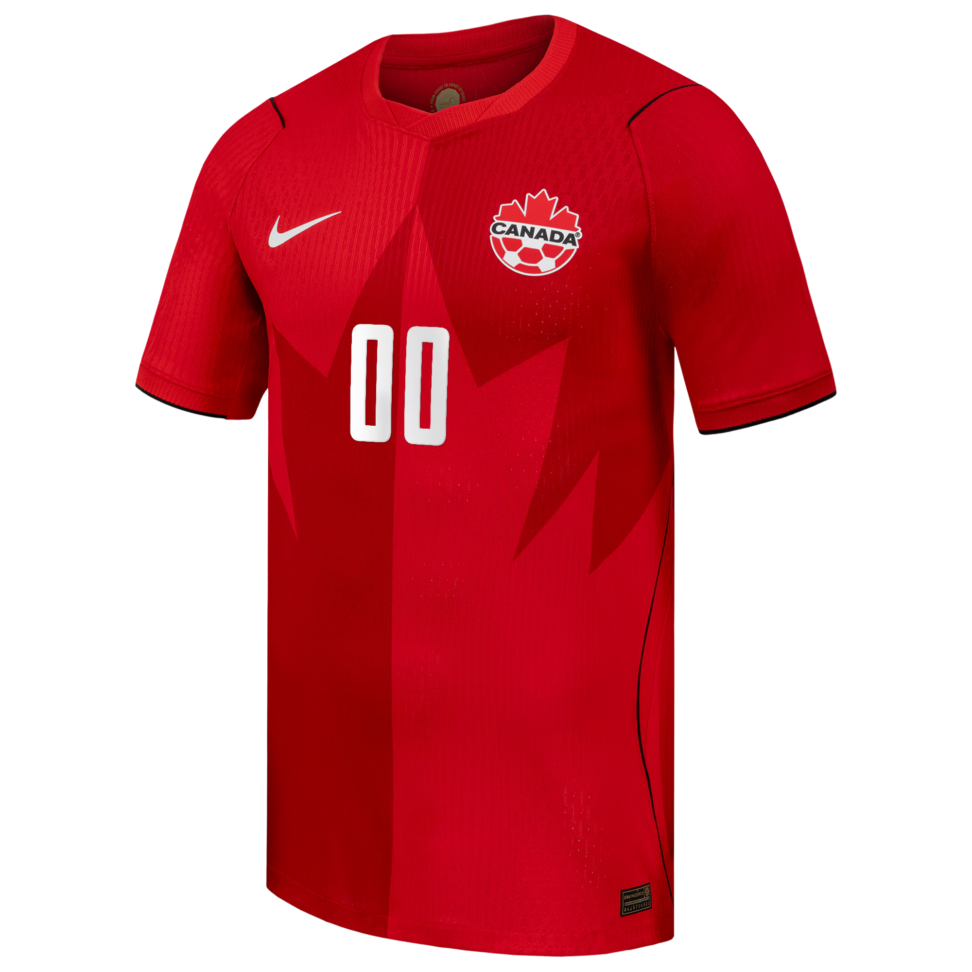 Canada National Teams Soccer Custom 2026 Home Match Authentic Custom Jersey - Red - Jersey Teams World