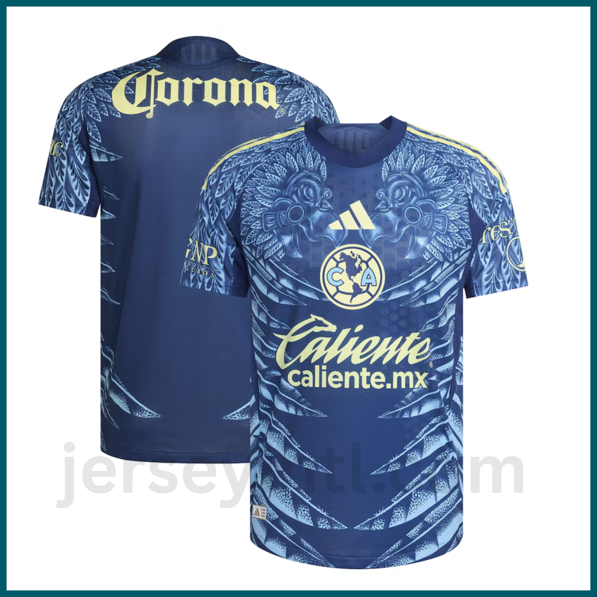 Club América 2025/26 Away Authentic Jersey – Men's Soccer Jersey – Navy