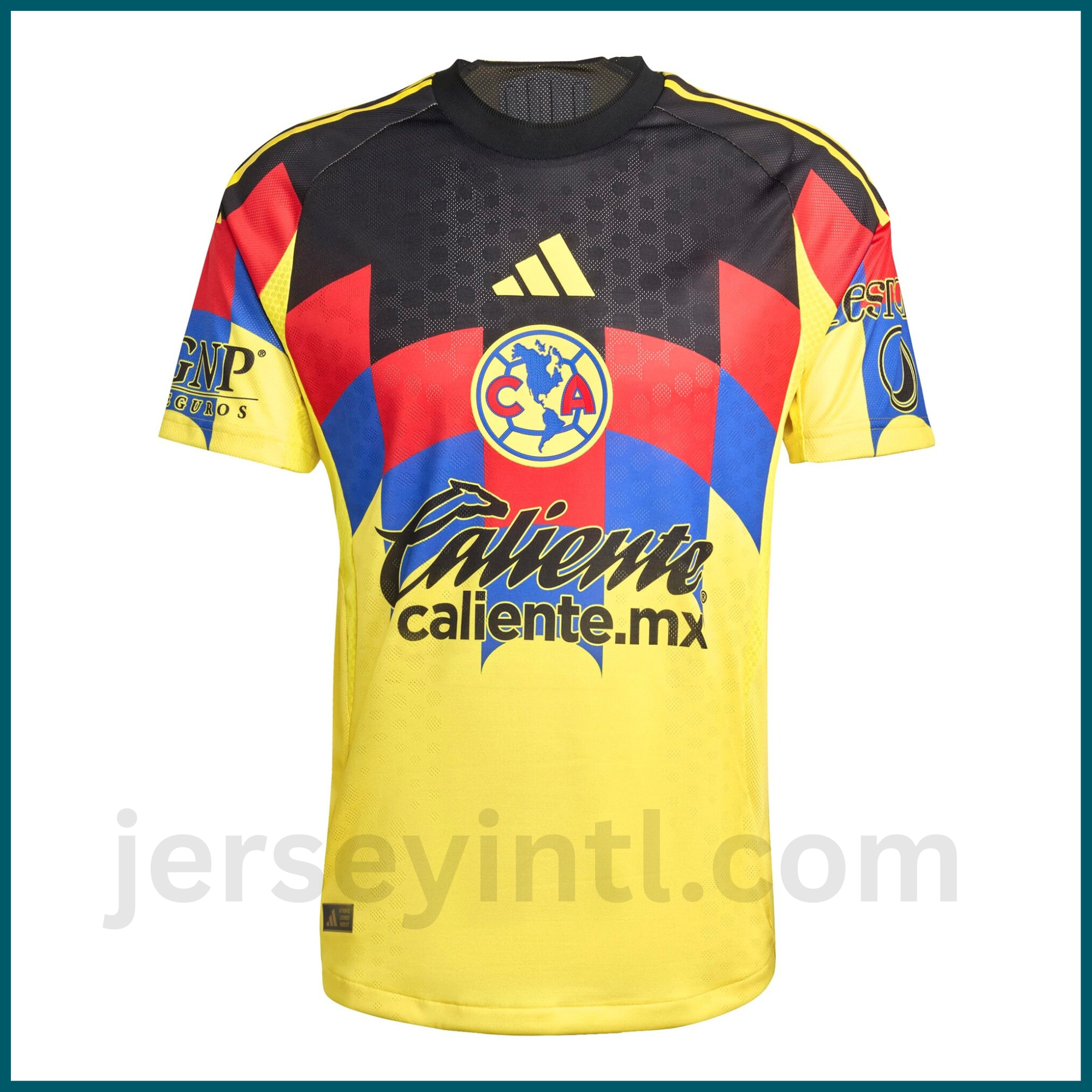 Club América 2025/26 Home Authentic Jersey – Men's Soccer Jersey – Yellow