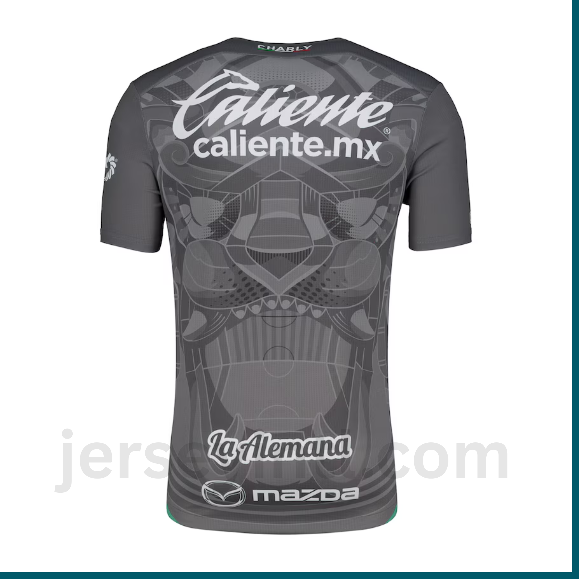 Club León 2024/25 Third Authentic Jersey – Men's Soccer Jersey – Gray