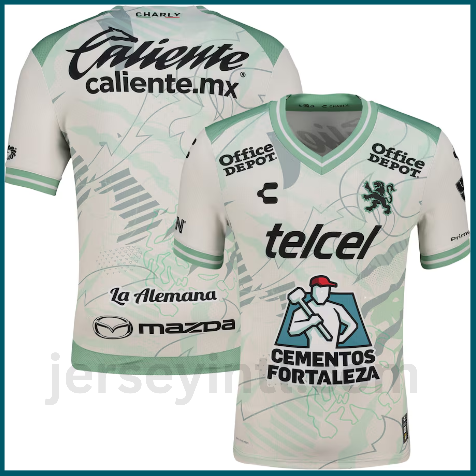 Club León 2025/26 Away Authentic Jersey – Men's Soccer Jersey – White