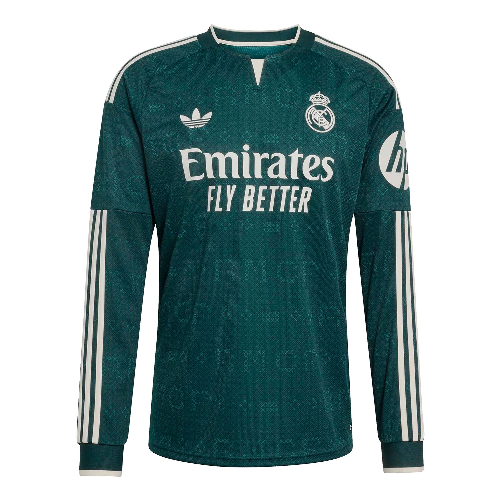 Cristiano Ronaldo 7 Real Madrid  2026/27 Away  Long Sleeve Replica Jersey - Green
