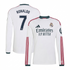 Cristiano Ronaldo 7 Real Madrid  2026/27 Home  Long Sleeve Replica Jersey - White