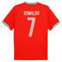 Cristiano Ronaldo 7 Portugal 2025/26 Home Jersey - Red