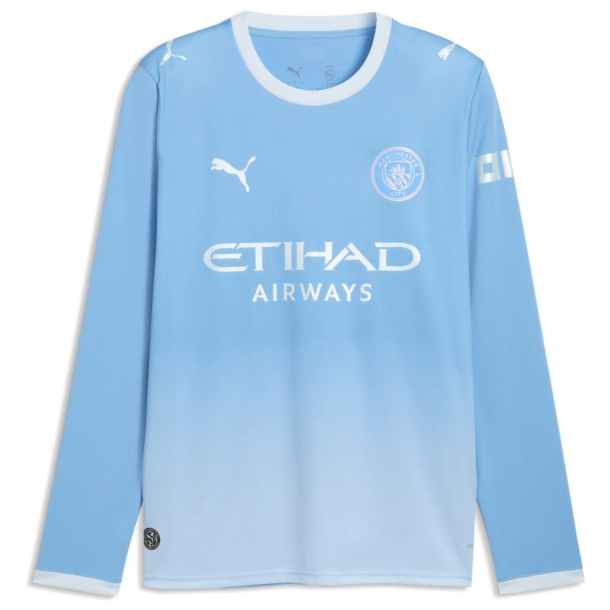 Erling Haaland Manchester City Home Long Sleeve Jersey 2026/27 - Premium Replica - Jersey Teams World