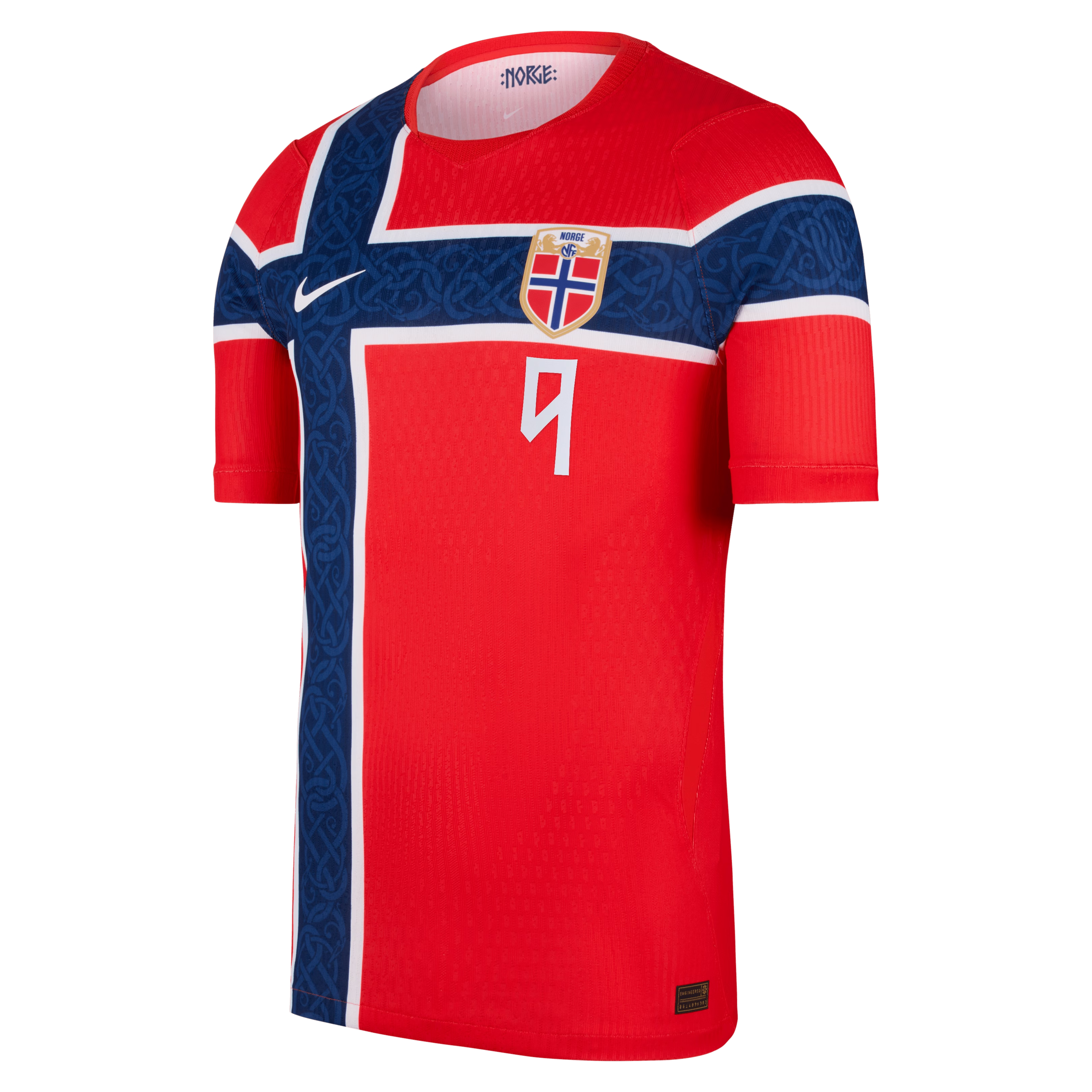 Erling Haaland Norway National Team  2026 Home Match  Replica Jersey - Red