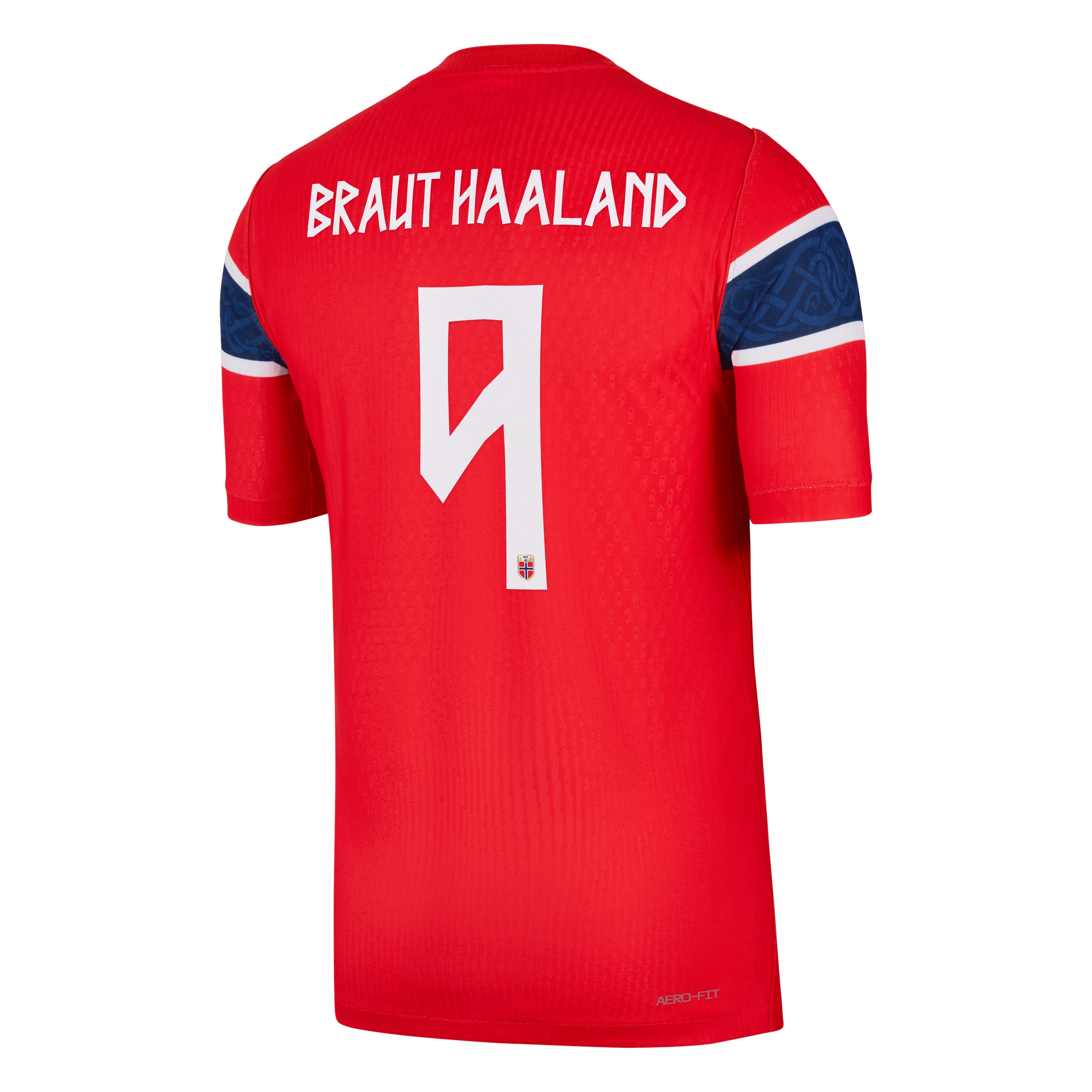Erling Haaland Norway National Team  2026 Home Match  Replica Jersey - Red