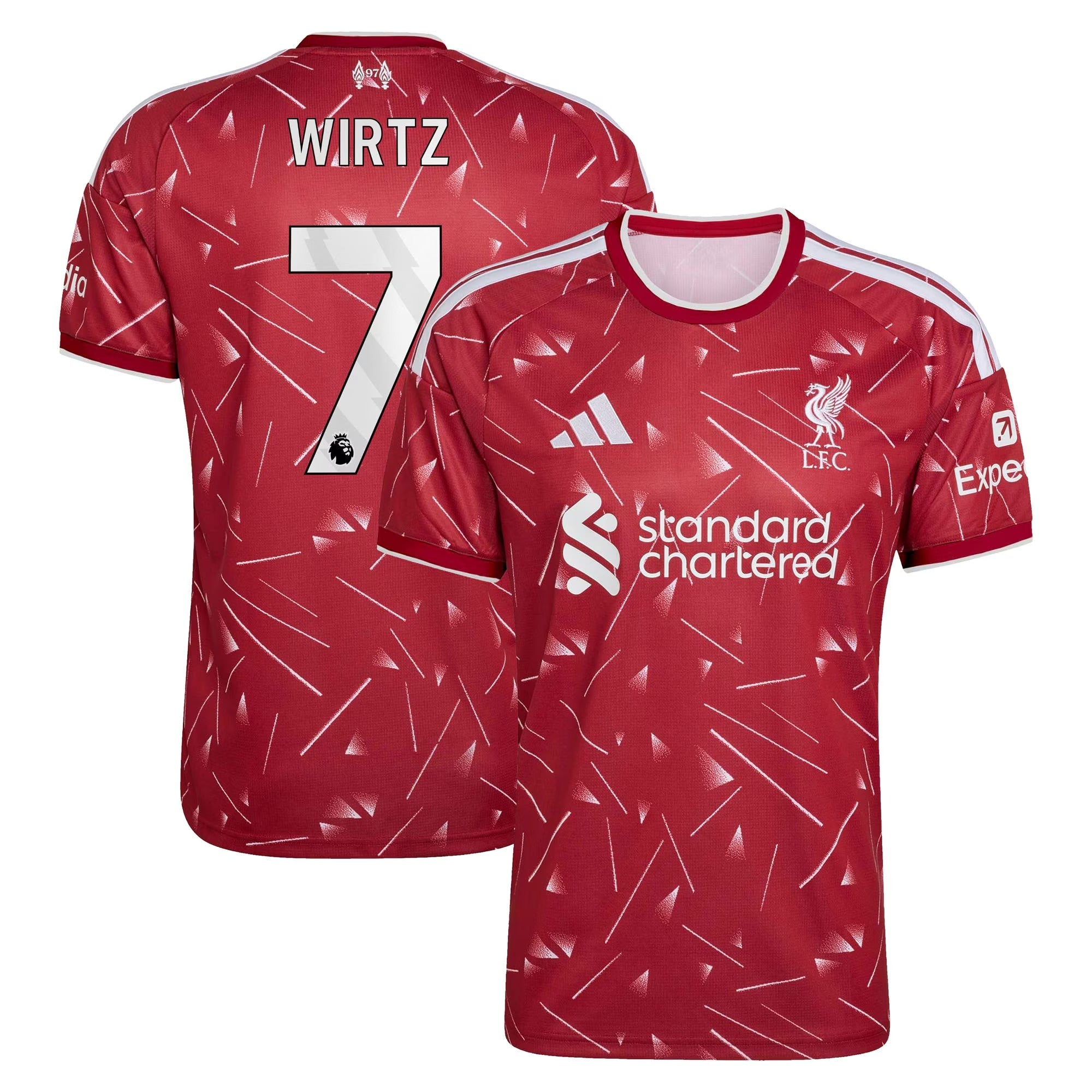 Florian Wirtz Liverpool Jersey Intl - 2026/27 Home  Replica Jersey - Red