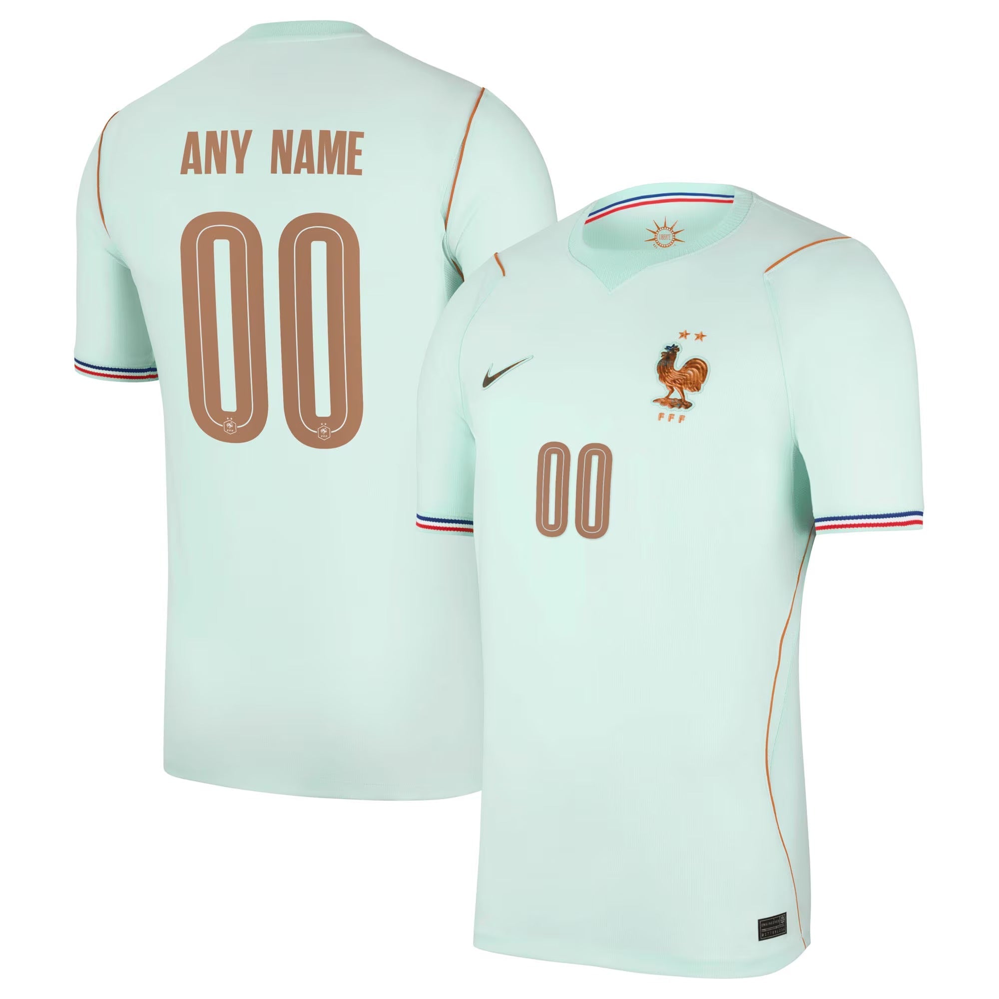 France National Team Jersey Intl - 2026 Away Stadium  Customized Replica Jersey - Green