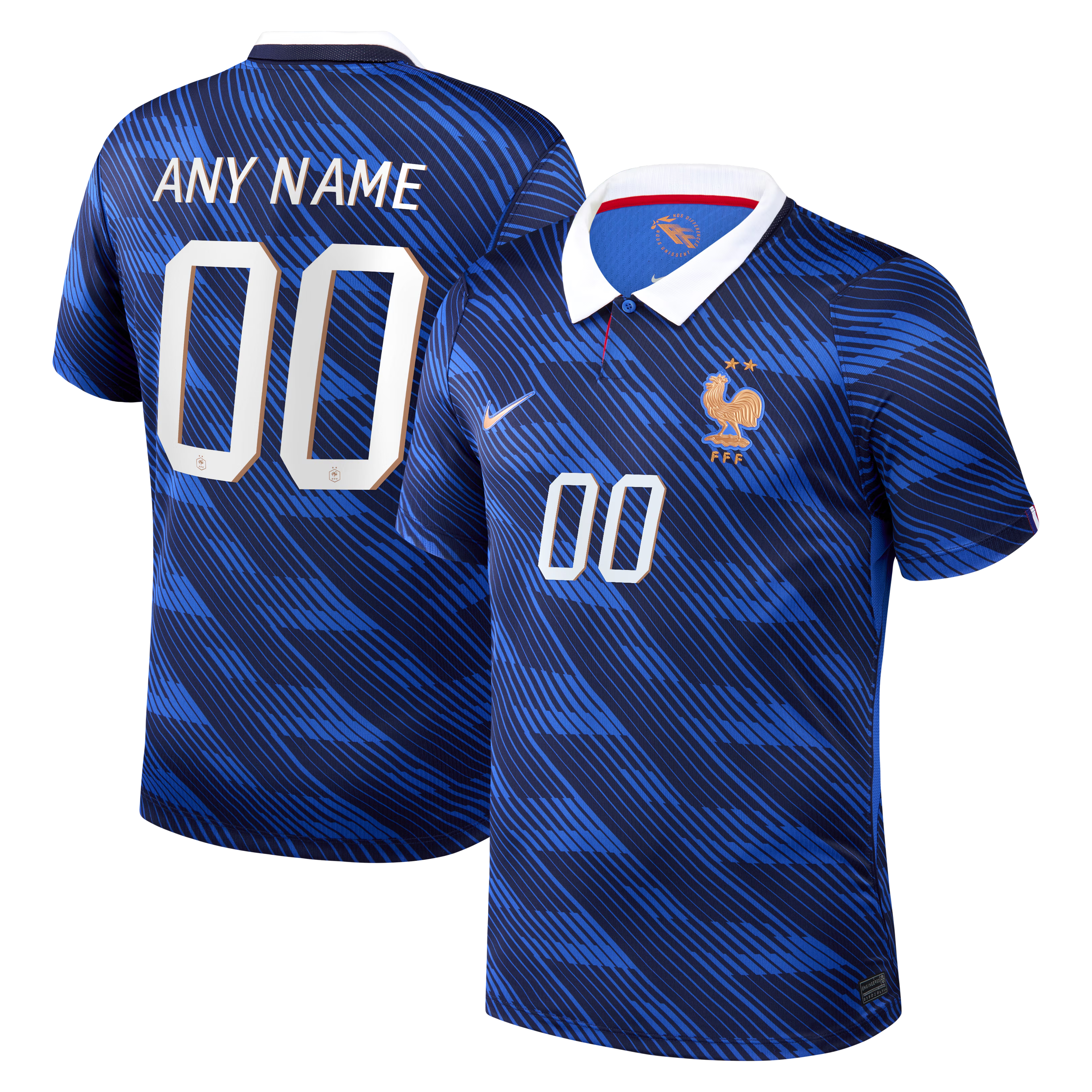 France National Team Jersey Intl - 2026 Home Stadium  Customized Replica Jersey - Blue