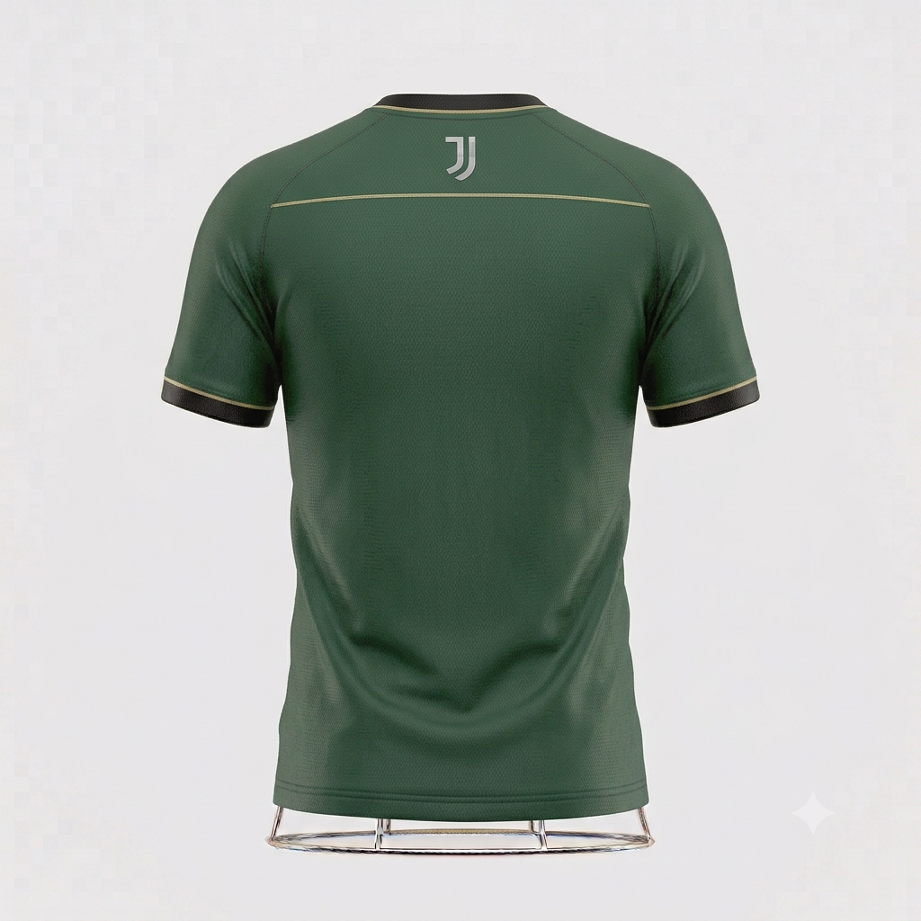 JERSEY INTL Branded 'Classic Forest Gold' Elite Performance Soccer Jersey - Minimalist Edition (Blank Back Kit)