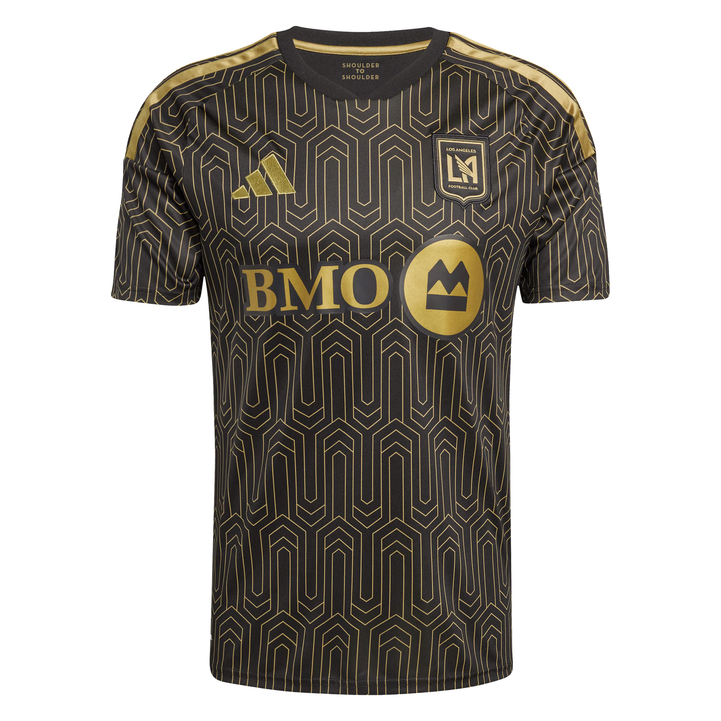 JERSEY INTL (JI) - LAFC Black & Gold Short Sleeve Soccer Jersey (#7 Son Edition)