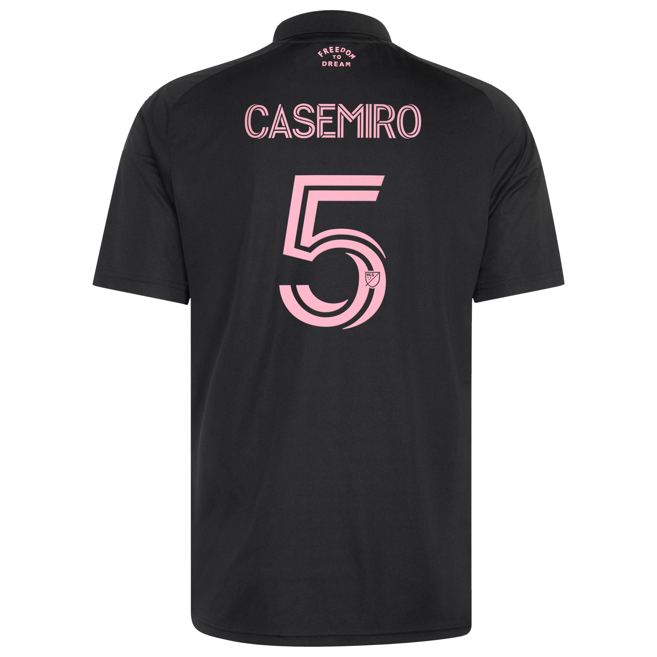 JERSEY INTL (JI) - Miami Dark Style Short Sleeve Soccer Jersey (#14 Casemiro Edition)