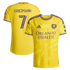 JERSEY INTL (JI) - Orlando Gold & Purple Short Sleeve Soccer Jersey (#7 Griezmann Edition)