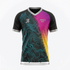 JERSEY INTL (JI) Branded 'Chromatic Contour' Performance Soccer Jersey - Elite Series (Blank Kit)