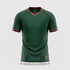 JERSEY INTL (JI) Branded 'Classic Forest Gold' Elite Performance Soccer Jersey - Minimalist Edition (Blank Back Kit)