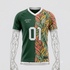 JERSEY INTL (JI) Branded 'Foliage Split' Performance Soccer Jersey - Elite Series (Blank Back Kit)