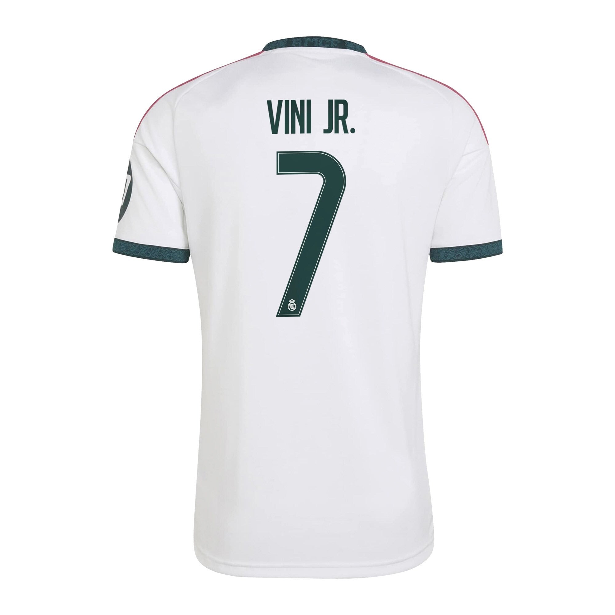 JERSEY INTL (JI) 'Imperial Crown' Elite Performance Madrid Jersey (#7 Vini Jr) - Majestic Edition