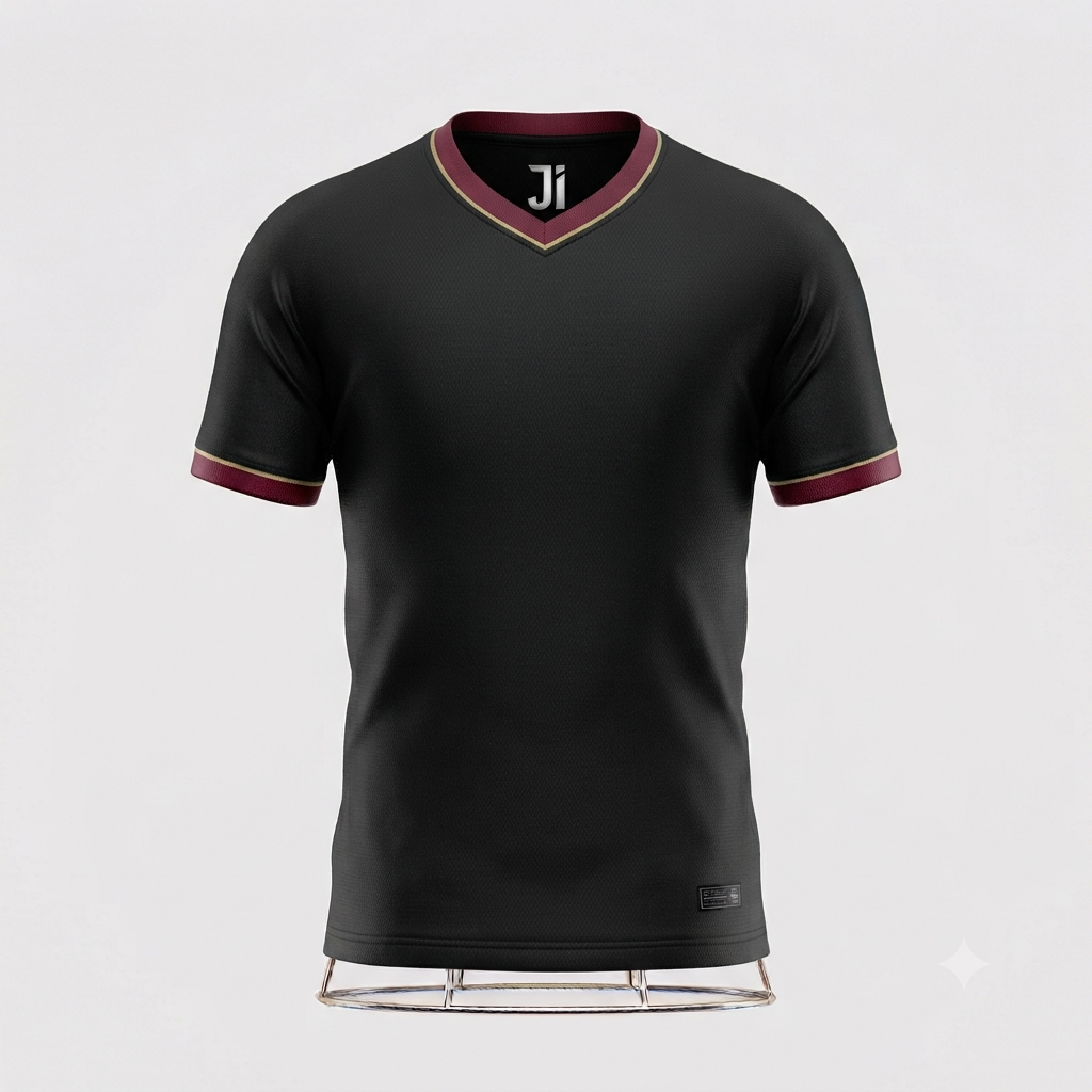 JERSEY INTL (JI) Branded 'Midnight Onyx' Elite Performance Jersey - Minimalist Edition