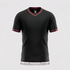 JERSEY INTL (JI) Branded 'Midnight Onyx' Elite Performance Jersey - Minimalist Edition
