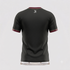 JERSEY INTL (JI) Branded 'Midnight Onyx' Elite Performance Jersey - Minimalist Edition (Blank Back Kit)