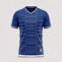 JERSEY INTL (JI) Branded 'Royal Grid' Elite Performance Jersey - Apex Horizon Edition (Blank Back Kit)