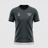 JERSEY INTL (JI) Branded 'Stealth Carbon Gold' Elite Performance Soccer Jersey - Minimalist Edition (Blank Back Kit)