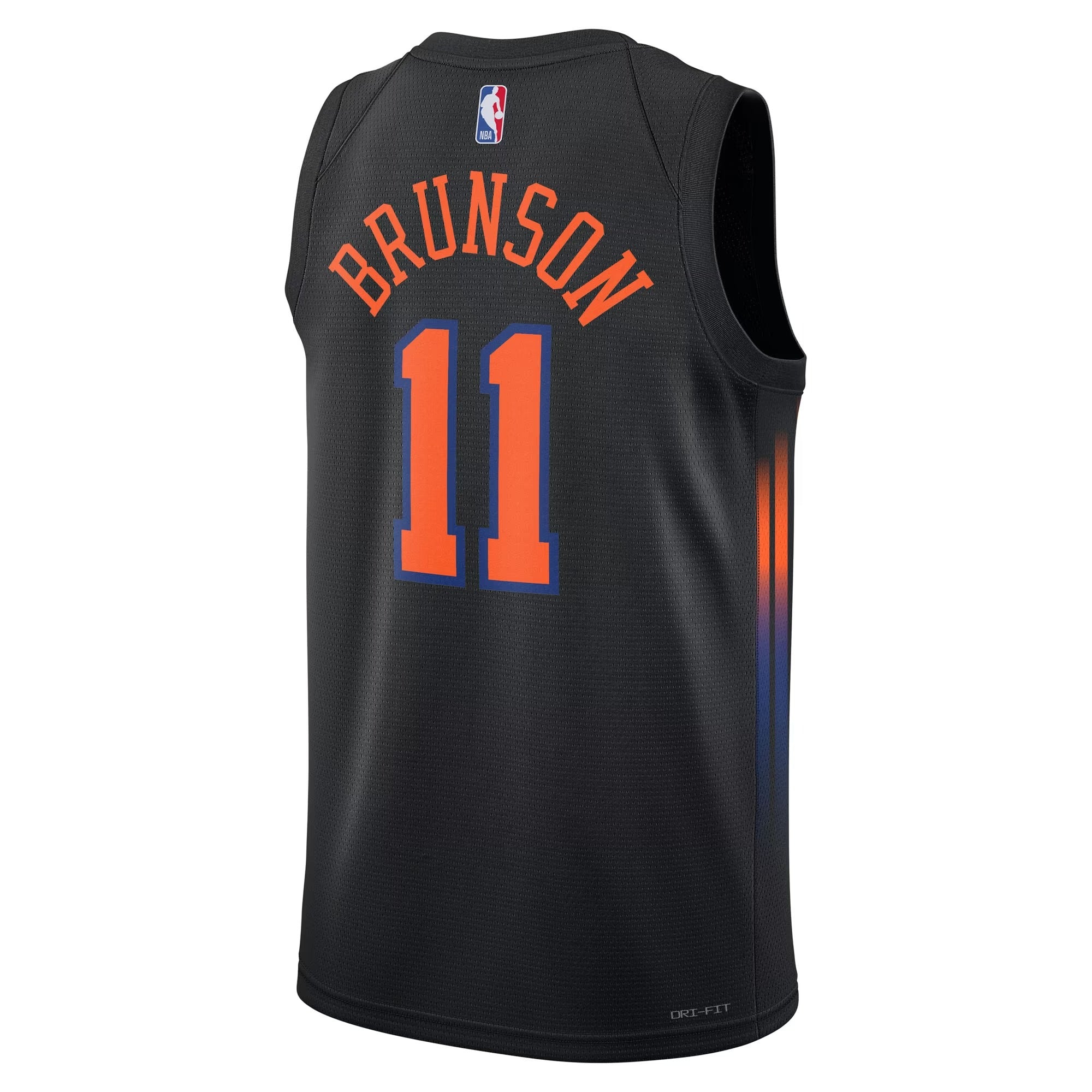 JERSEY INTL (JI) Jalen Brunson New York Knicks Unisex Swingman Jersey - Statement Edition - Black
